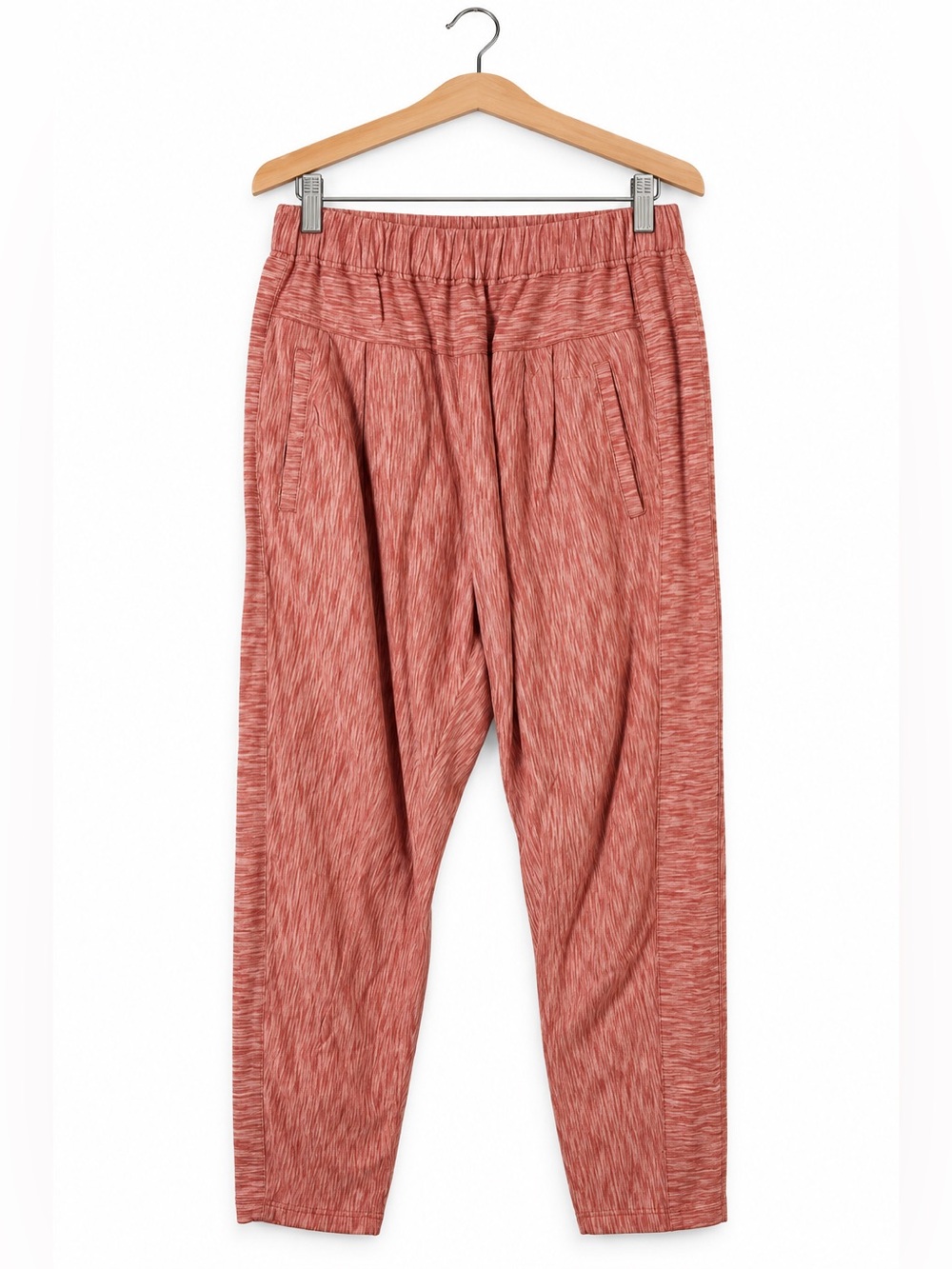Anthropologie Coral Jogger Pants XS Textured Pull On Tapered Boho Lounge
